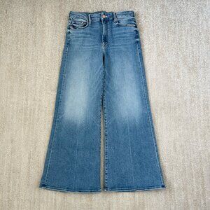 MOTHER Blue Flare & Wide Leg Jeans